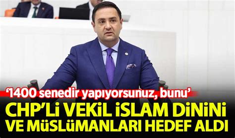 Chp Li Vekil Umut Akdo An Slam Dinini Ve M Sl Manlar Hedef Ald