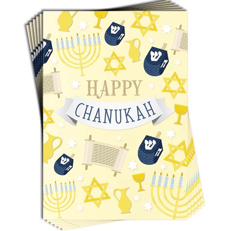 Chanukah Cards 6 pack – Davora Trade Website