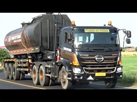 Truk Tangki Besar Dan Panjang Pantura Truk Trailer Iso Tank Hino