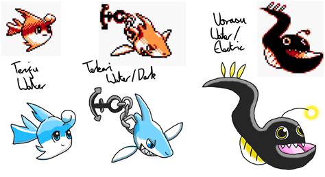 Beta Pokemon Gold And Silver Designs 3 By Elinordraws On Deviantart