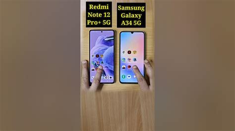 Redmi Note 12 Pro Plus 5g Vs Samsung Galaxy A34 5g Speed Test