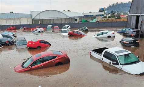 Lluvias Provocan Inundaciones En Toluca Y Metepec