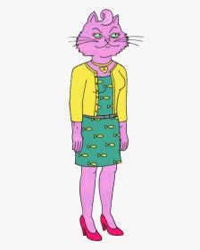 Princess Caroline Bojack Costume, HD Png Download - kindpng