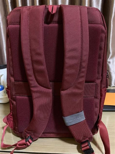 Samsonite Red Egerton Laptop Bagbackpackhaversack Womens Fashion