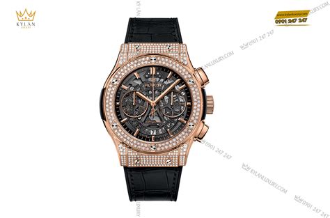 Hublot Classic Fusion Aerofusion King Gold Pavé 45mm 525 Ox 0180 Lr 1704 Kỳ Lân Luxury