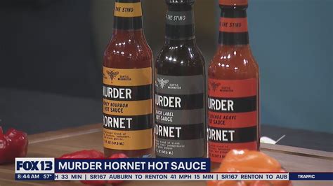 A Local Company Called Murder Hornet Hot Sauce Is Bringing The Sting Fox 13 Seattle Youtube