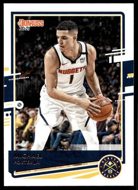 Donruss Michael Porter Jr Denver Nuggets Ebay