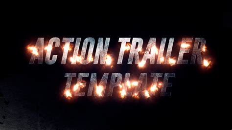 Cinematic Action Trailer Titles Template EnzeeFX