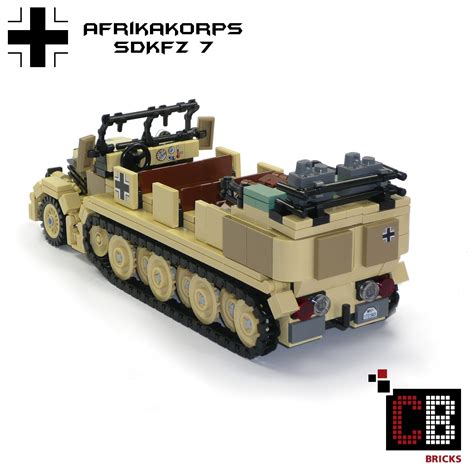 Custombricks De Lego Ww Wwii Afrikakorps Afrika Korps Sdkfz