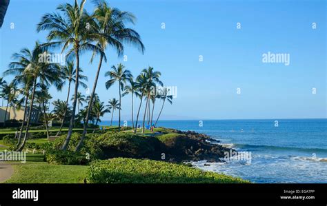 Ulua Beach, Wailea, Maui, Hawaii Stock Photo - Alamy