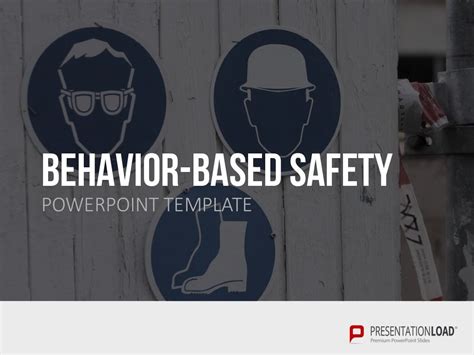 Behavior Based Safety Ppt Slide Template