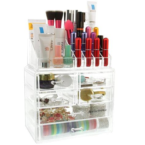 Make Up Organizer Acelectronic Große Makeup Kosmetik Aufbewahrung