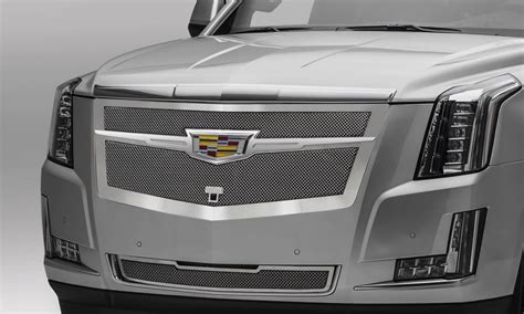 56191 T Rex Upper Class Mesh Grille Fits 2015 2020 Cadillac Escalade