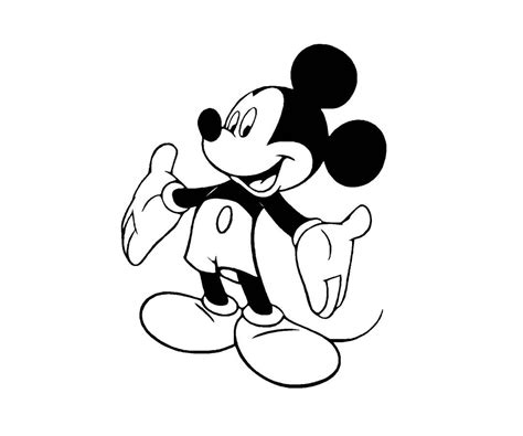 Mickey Mouse Vector Graphic SVG and PNG Digital Download Vector Graphic ...