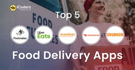 Top 5 Food Delivery Apps In USA ICoderz Solutions