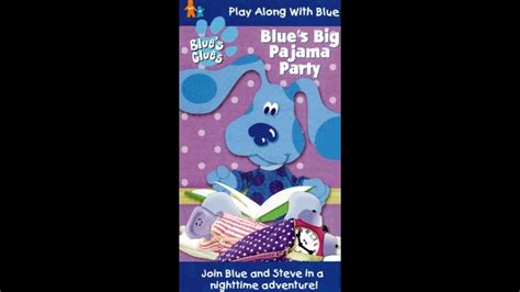 Blues Clues Blues Big Pajama Party Vhs S Nick Jr Cartoon Hot Sex Picture