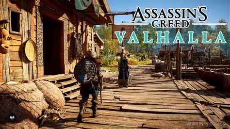 Assassin S Creed Valhalla Gameplay Settlement Hidden Ones Bureau