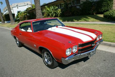 1970 Chevrolet Chevelle Ss 396 2 Door Hardtop Barrett Jackson Auction