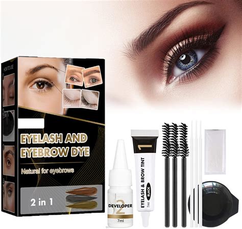 Eyelash And Eyebrow Dye Kit Lash Lift And Tint Kit Strictly