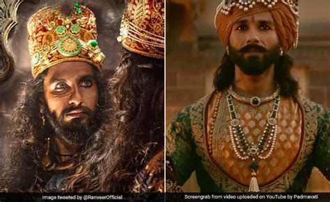 Ranveer Singh And Shahid Kapoor's Padmavati Costumes Decoded In Detail