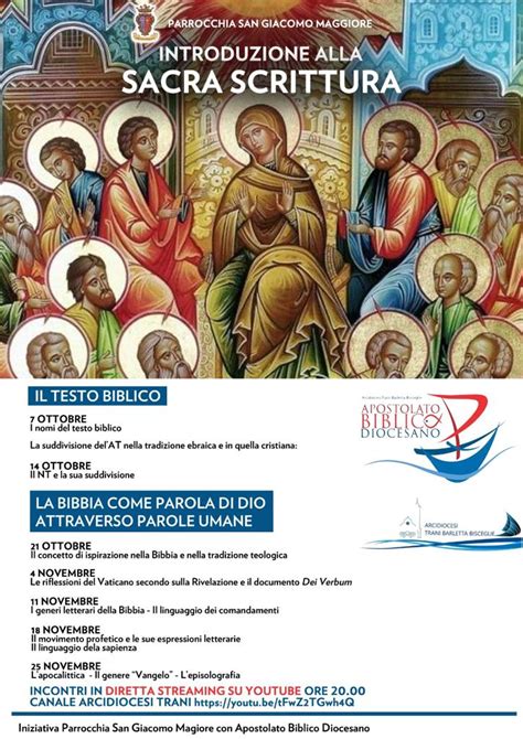 Introduzione Alla Sacra Scrittura Servizio Per L Apostolato Biblico