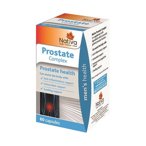 Nativa Prostate Complex 60 Capsules Med365