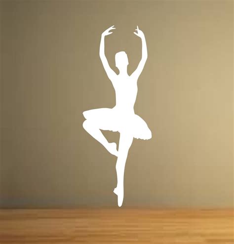 Ballet Dancer Dancing Ballerina Wall Decor Vinyl Decal Sticker Etsy