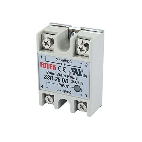 SSR 25 DD 25A DC DC Solid State Relay 5V 60VDC Output