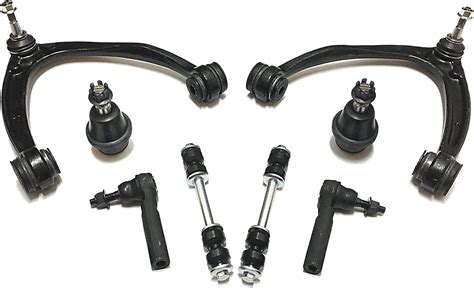 Amazon PartsW 8 Pc Front Suspension Kit Outer Tie Rod Ends Upper