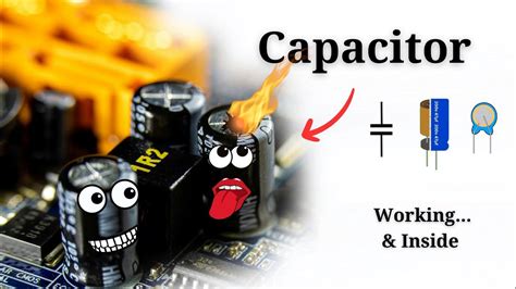 Capacitor Basics How Capacitor Works Animation Capacitors In Ac