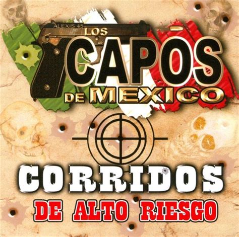 Corridos De Alto Riesgo Los Capos De Mexico Cd Album Muziek