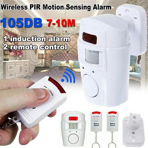 Jual Alarm Anti Maling Db Infrared Pir Sensor Gerak Kontrol Jarak