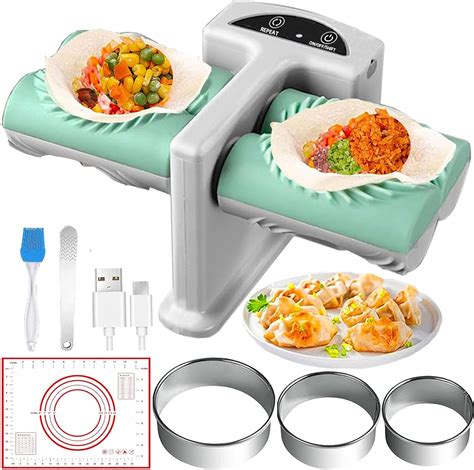 Amazon Electric Dumpling Maker Two Sizes Double Head Automatic