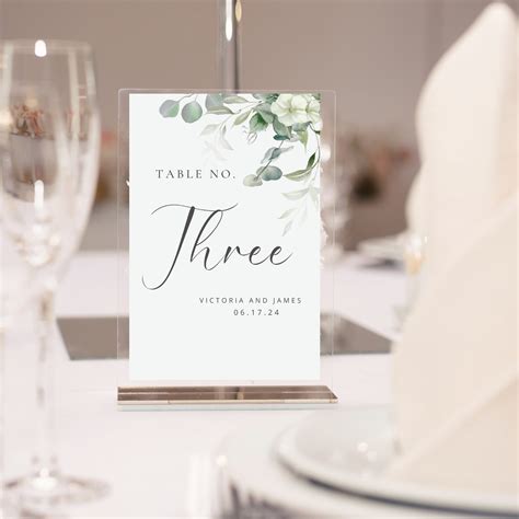 Editable Table Numbers Template Digital Download Table Number Diy