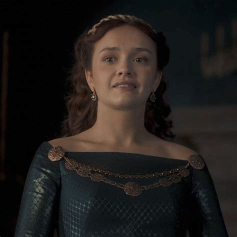 Olivia Cooke As Alicent Hightower House Of The Dragon A Song Of Ice