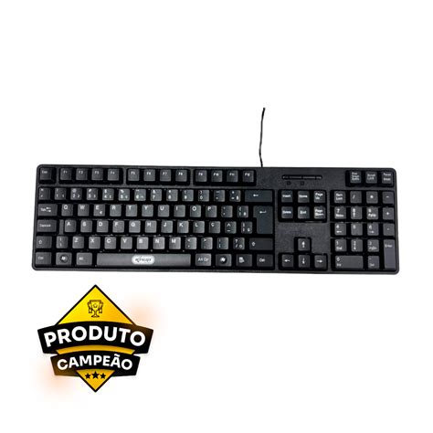 Teclado Membrana Knup Kp Preto Sl Shop A Melhor Loja De