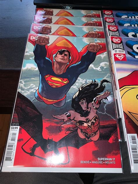 💥superman 17💥 And 17 💥adam Hughes Variant💥 Prelude To Truth Dc Set Ebay