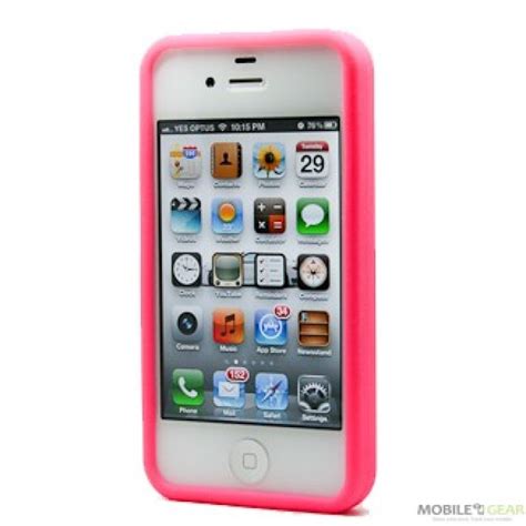 iPhone 4/4s Pink Cover with Card Holder