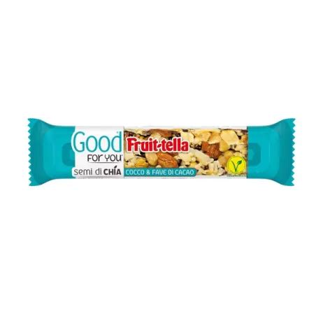 Barretta Good For You Di Frutta Secca Cocco E Fave Di Cacao G