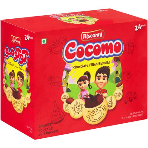 Bisconni Cocomo Chocolate Filled Biscuits 24 Pack Biscuits Biscuits