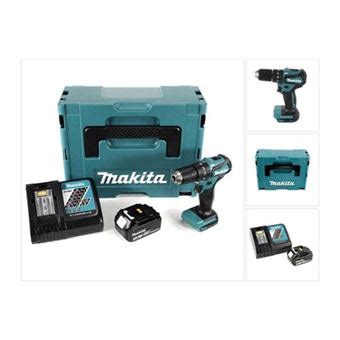 Makita dhp 483 rf1j 18 v li ion perceuse visseuse à percussion sans fil