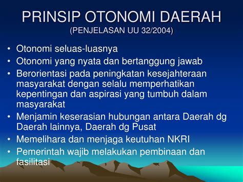 Ppt Otonomi Dan Pembangunan Daerah Powerpoint Presentation Free