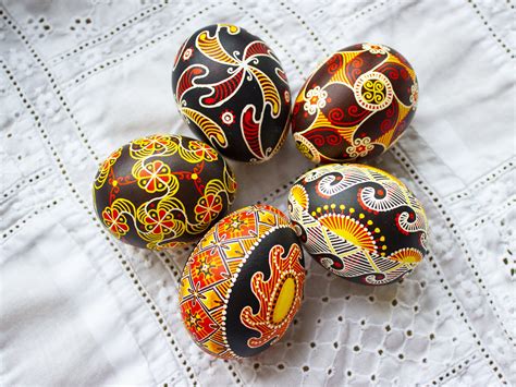 Grüne Ostern Pysanka Pysanky Eier von Hand bemalt ukrainischen Etsy