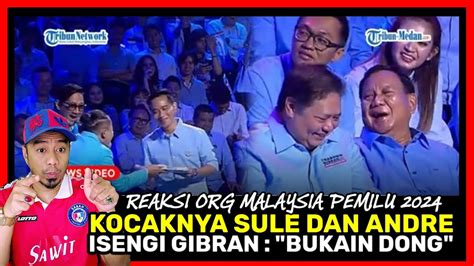 Prabowo Sampai Ngakak Kocaknya Sule Dan Andre Isengi Gibran Saat