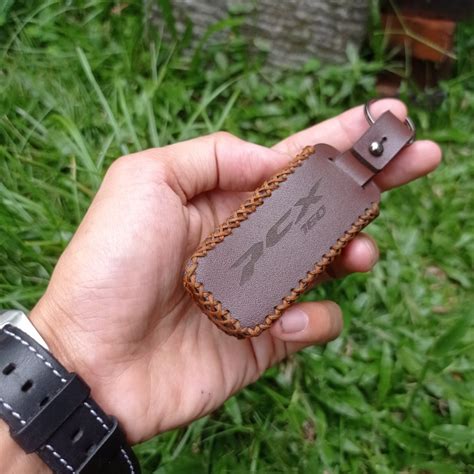 Jual Leather Smartkey Cover Sarung Remote Kunci Kulit Asli All New