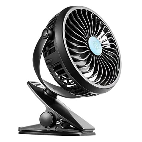 Tcjj Clip On Fan Stroller Fan Personal Desktop Portable Usb