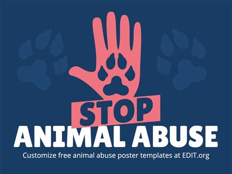 Stop Animal Cruelty Signs