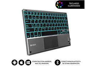 Teclado Bluetooth Retroiluminado Touchpad Smart SUBBLIM