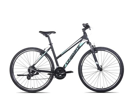 Unibike Prime D Czarno Turkusowy Mach Bikes