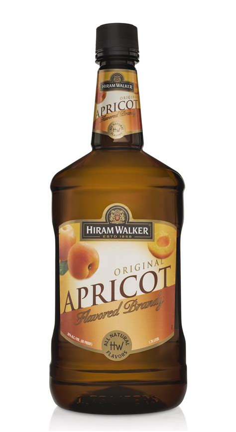 Hiram Walker Apricot Brandy L Luekens Wine Spirits